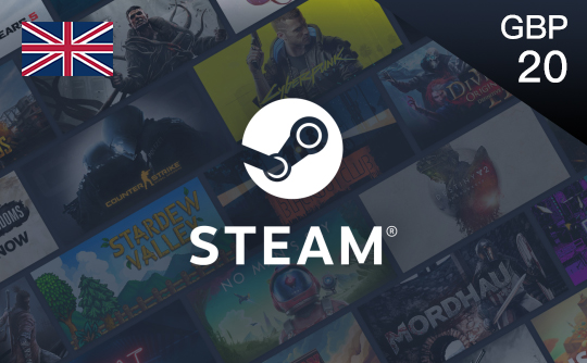Steam充值卡-20英镑