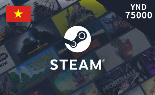 Steam充值卡-7.5万越南盾