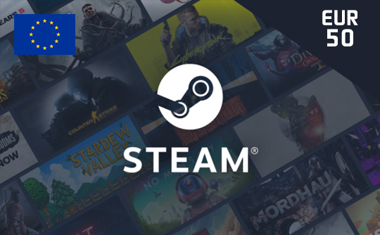 Steam充值卡-50欧元