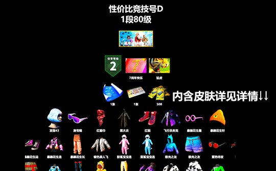 性价比竞技号D 带初始（库存皮肤详见下图）