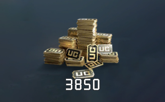 3850 UC(国际服)上号代充 绝地求生手游 刺激战场PUBG MOBILE