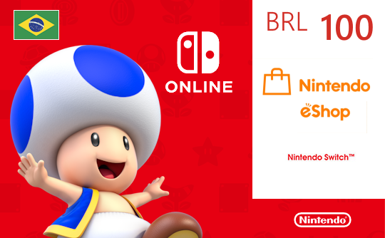 Nintendo eShop100巴西雷亚尔充值卡/礼品卡
