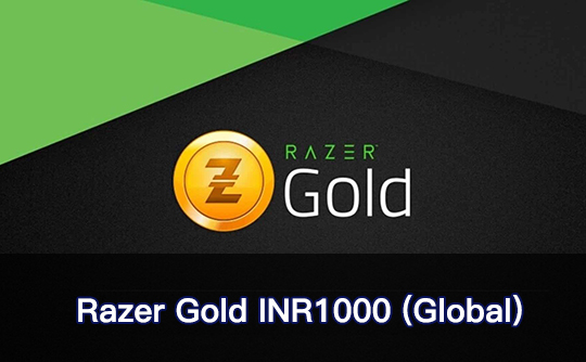 1000印度卢比 Razer Gold点卡