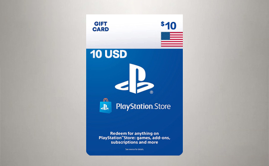 10美金 PSN充值卡/礼品卡/PlayStation