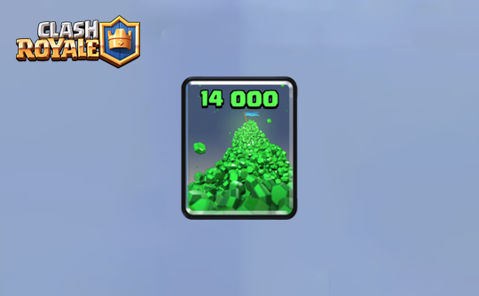 14000 宝石 皇室战争（国际服）/Clash Royale