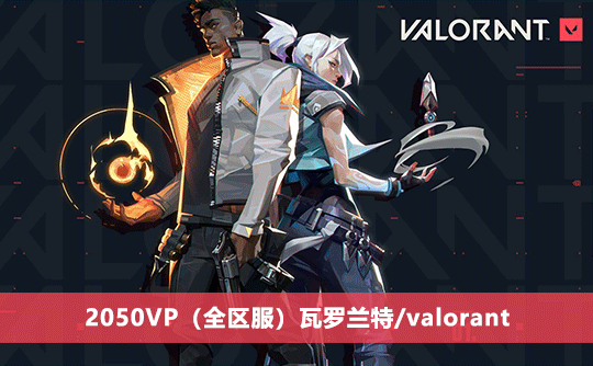 2050VP（全区服）上号代充 瓦罗兰特/valorant